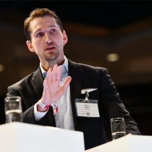 Torhüter und Keynote-Speaker René Adler